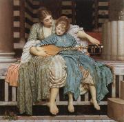 Lord Frederic Leighton, the music lesson